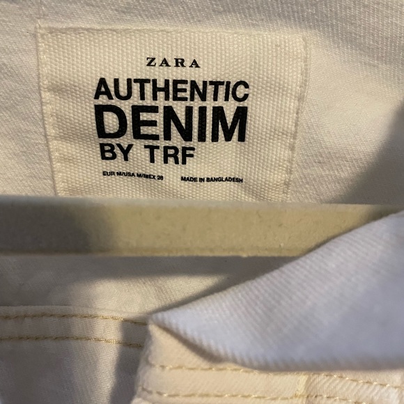Zara Authentic Denim by TRF White Jacket - Picture 3 of 5